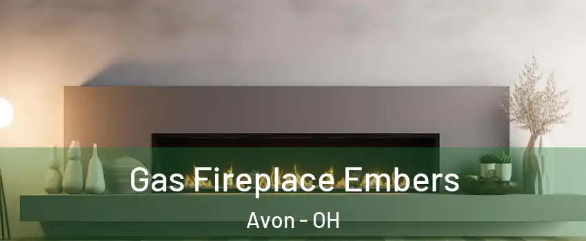 Gas Fireplace Embers Avon - OH