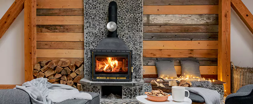 Thelin Hearth Products Direct Vent Gas Stove Fireplace Inspection in Avon, Ohio